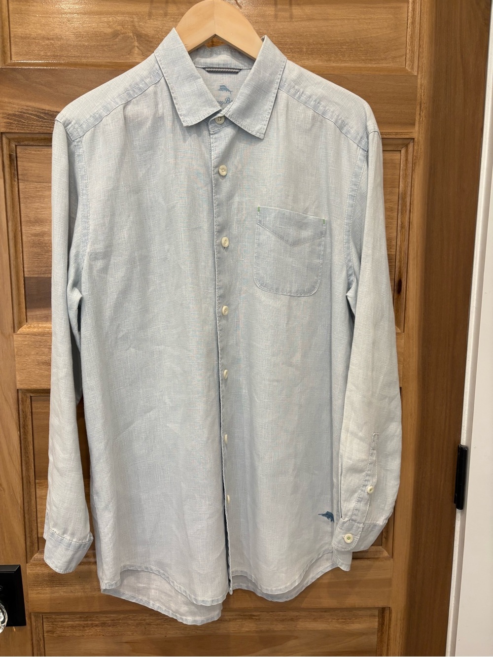 Tommy Bahama Linen Button-Down Shirt Relax Men Medium